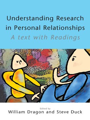 cover image of Understanding Research in Personal Relationships